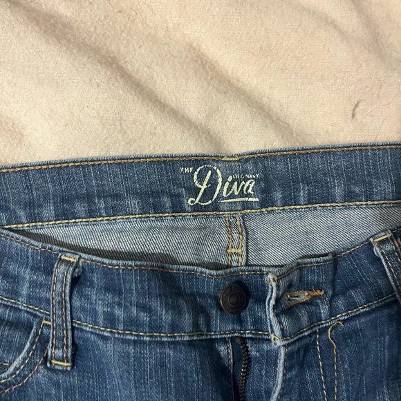 Old Navy The Diva Women s Skinny Jeans Size 8 Long Blue Denim - Picture 4 of 4